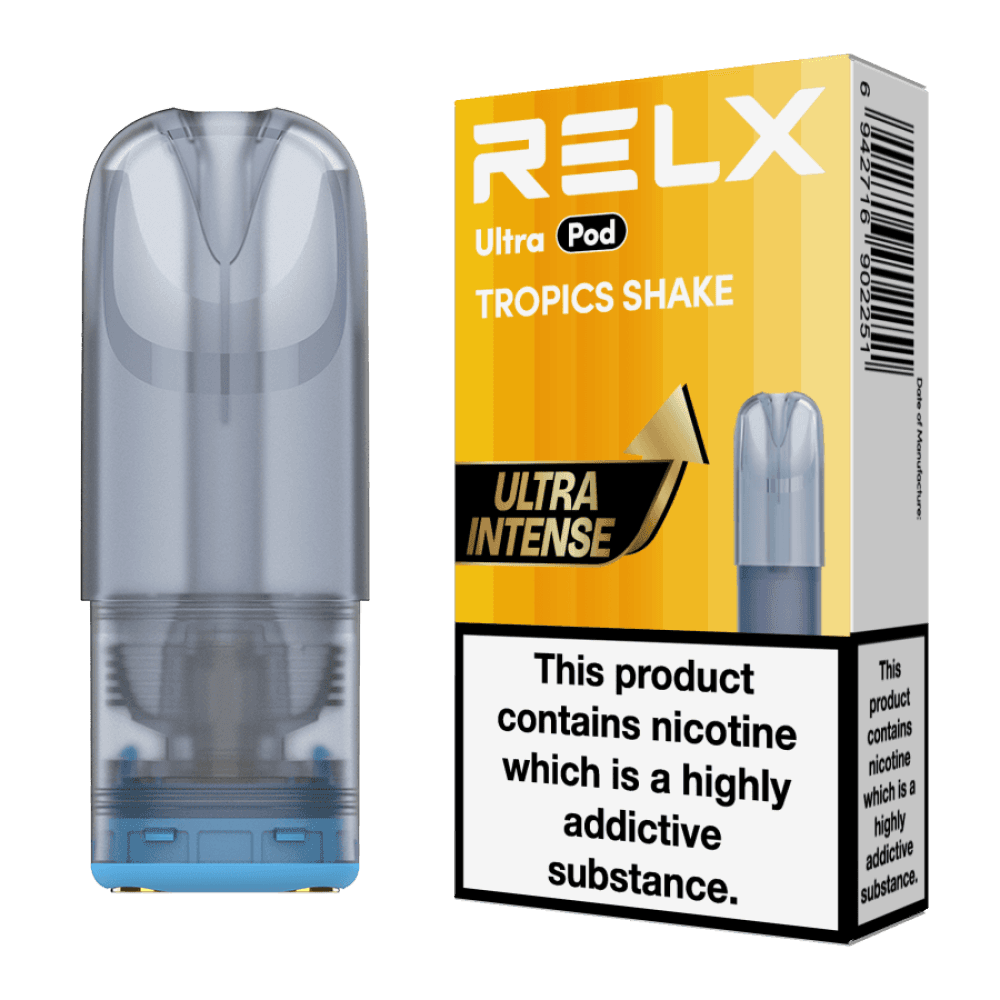 Tropics Shake Relx Ultra Refill Pods Pack of 5