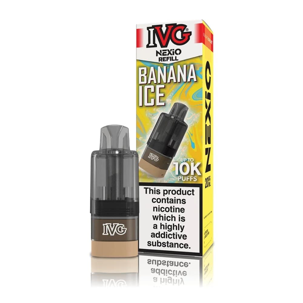Banana Ice IVG Nexio 10k Refill Pods Box of 5
