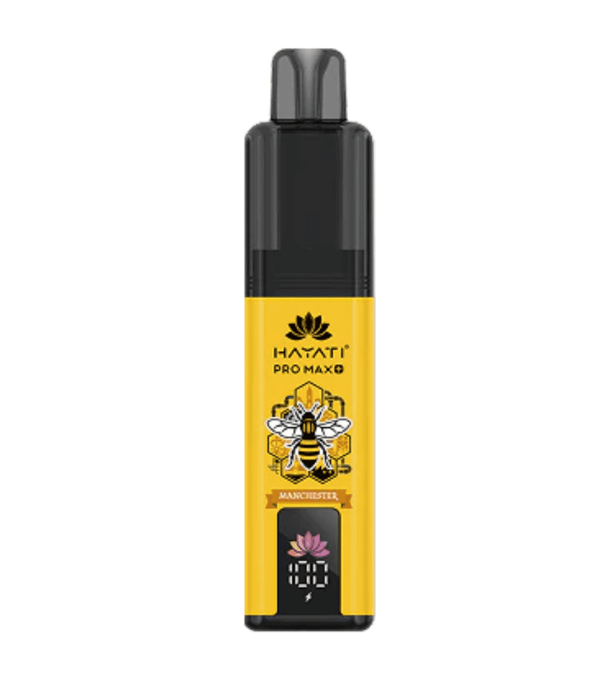 Blue Razz GB Hayati Pro Max Plus Manchester Bee Edition | Box o f 5