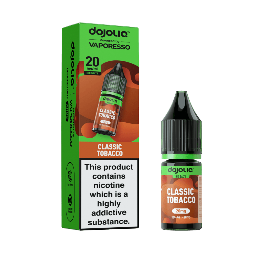 Classic Tobacco / 10mg Vaporesso Dojo Liq 10ml Nic Salt Box of 10