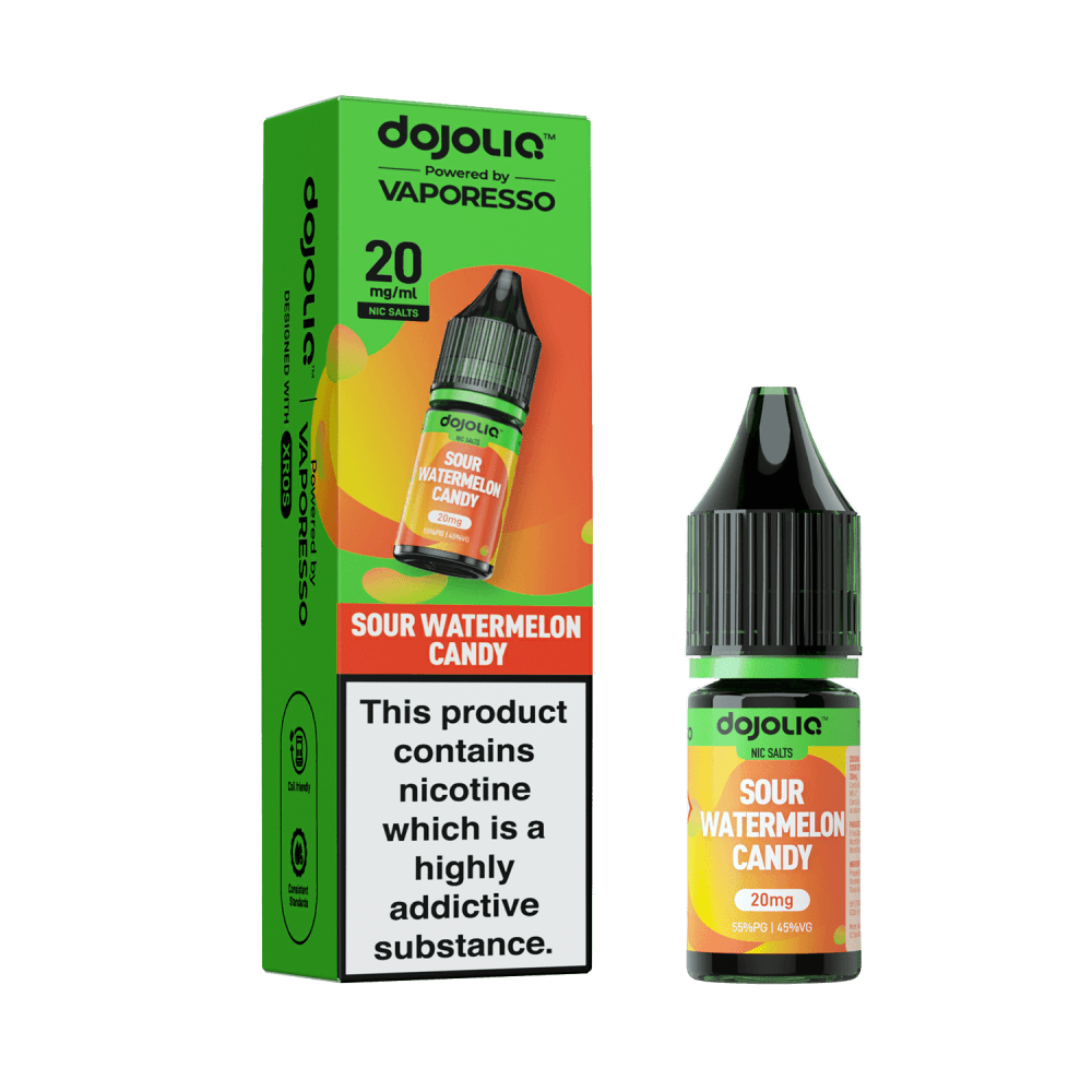 Sour Watermelon Candy / 10mg Vaporesso Dojo Liq 10ml Nic Salt Box of 10