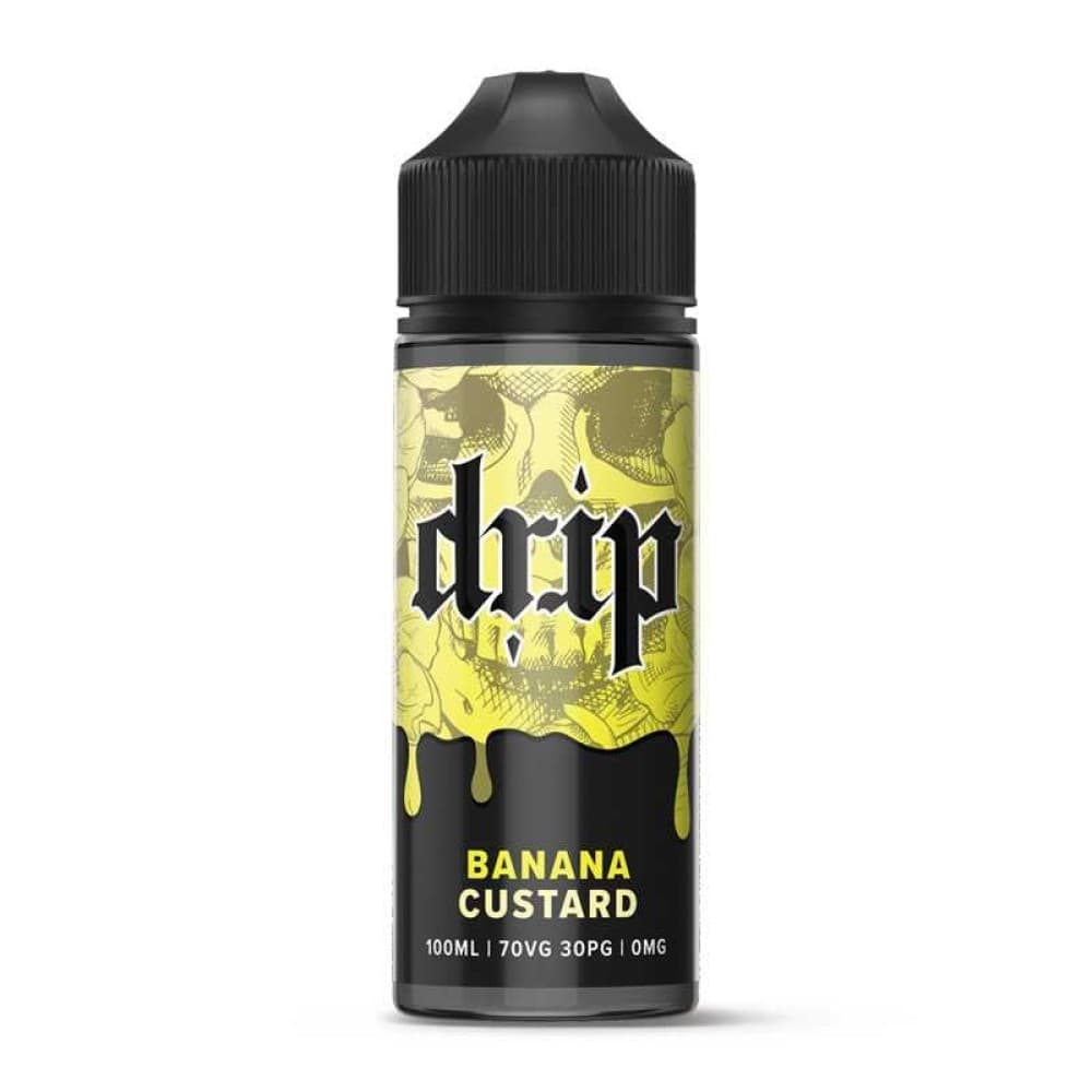 Banana Custard / 0MG Drip 100ml Shortfill E-Liquid (70VG/30PG)