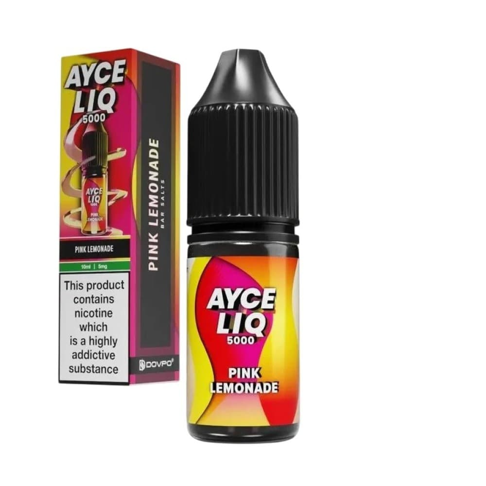Pink Lemonmade / 10mg Dovpo Ayce Liq 5000 Nic Salt 10ml E-Liquid Box of 10