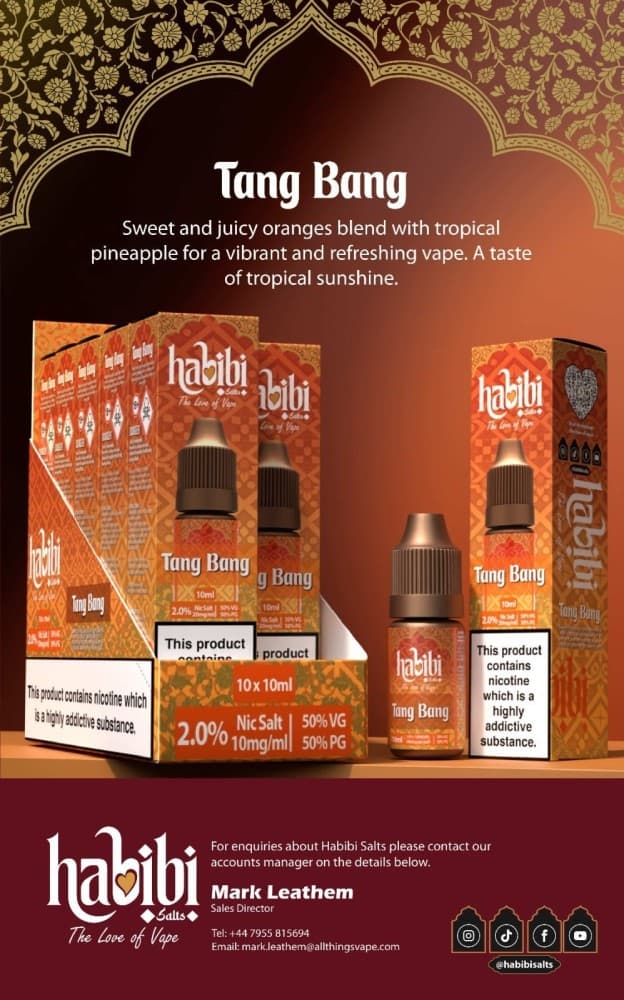 Tang Bang / 10mg Habibi Salts Nic Salt 10ml E-Liquid Box of 10