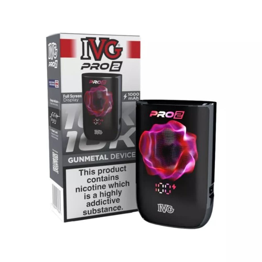 Gunmetal IVG Pro 2 Vape Starter Kit Box of 5