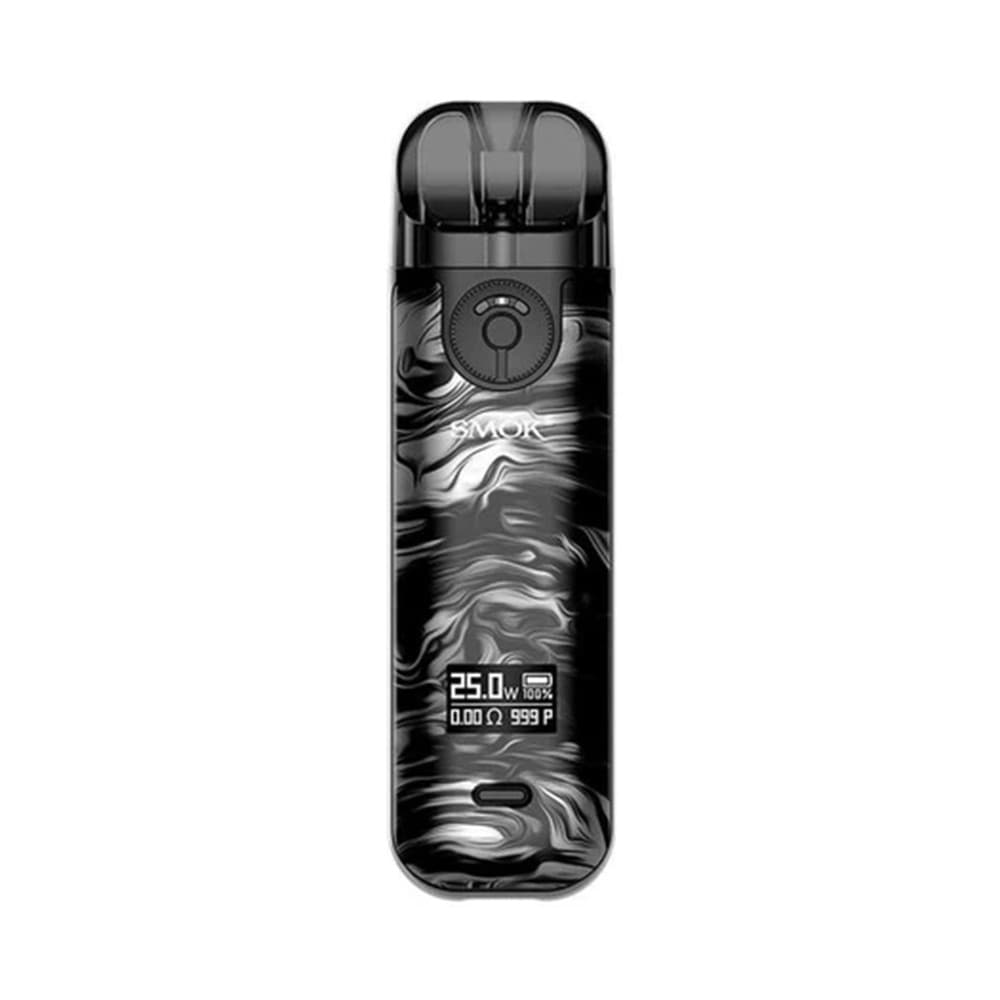 Fluid Black Grey Smok Novo 4 Pod Kit | 4mL | Wolfvapes