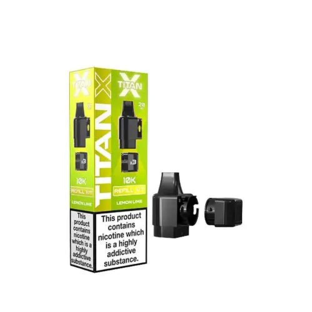 Lemon Lime Titan X 10k Replacement Pods - Pack of 10