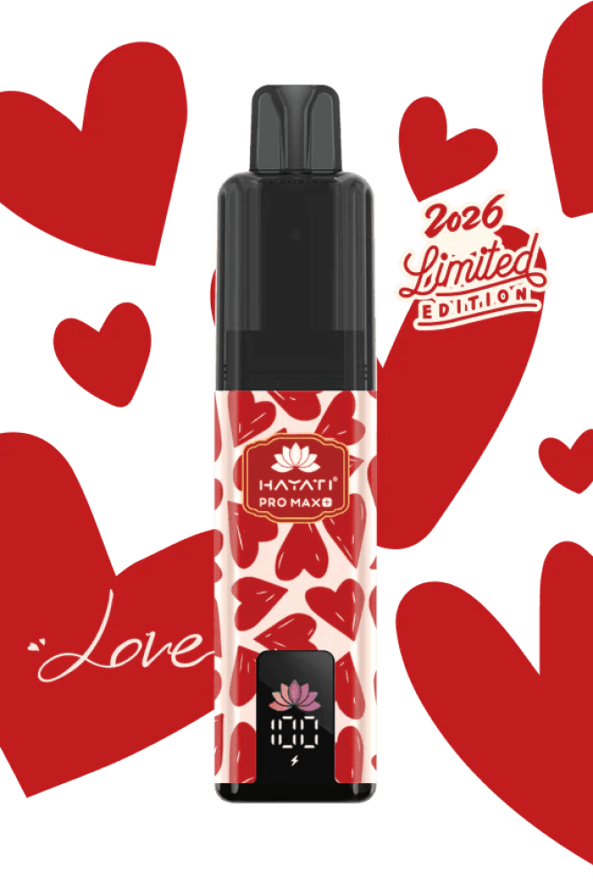 Cherry Berry Hayati Pro Max Plus 6k Valentine's Edition Box of 5