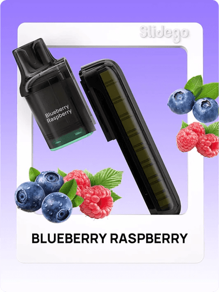 Blueberry Raspberry Elux FireRose Slidego 40K Prefilled Pods Pack of 5