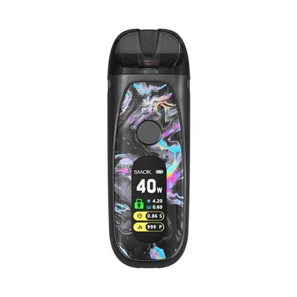 Gray and 7 Color Smok Pozz X Pod Kit | 40W | Wolfvapes