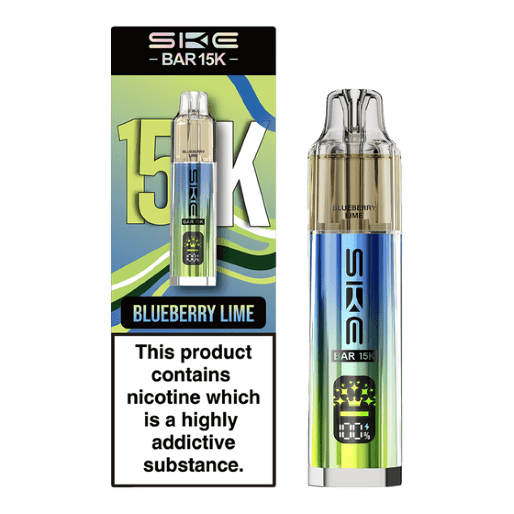 Blueberry Lime Ske Bar 15k Prefilled Pod Vape Kit