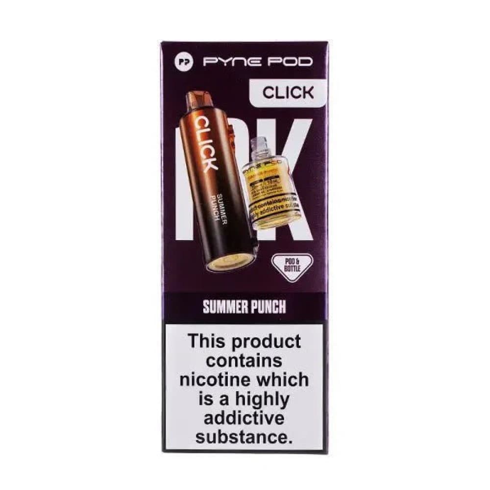 Summer Punch / 20mg Pyne Pod Click 50k Replacement Pods - Pack of 5