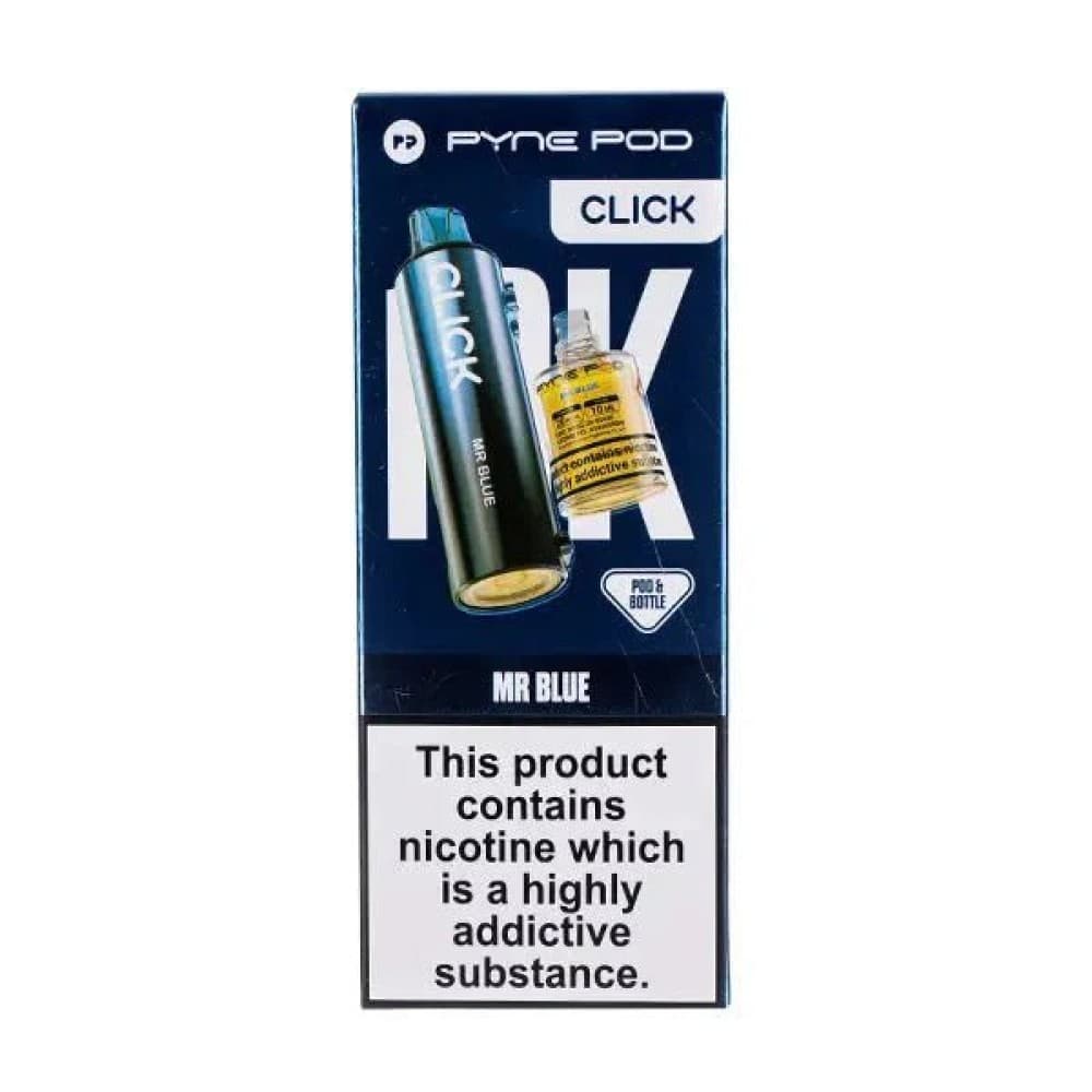 Mr Blue / 20mg Pyne Pod Click 50k Replacement Pods - Pack of 5