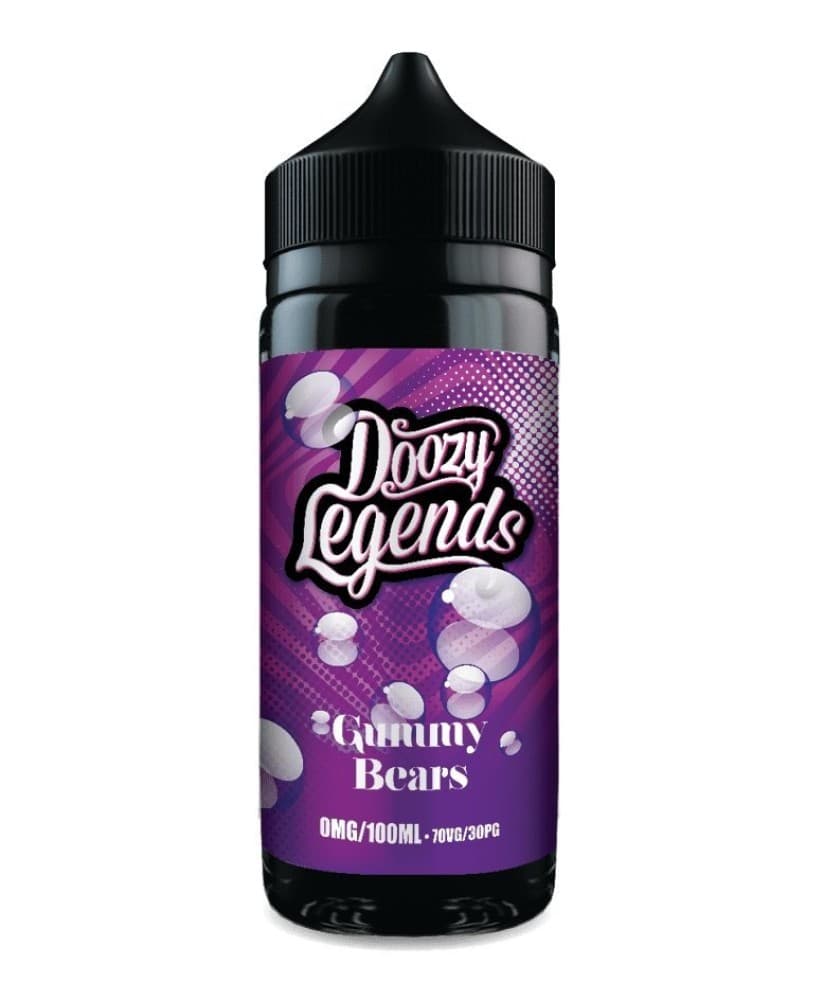 Gummy Bears Doozy Legends 100ml E-Liquid Shortfills