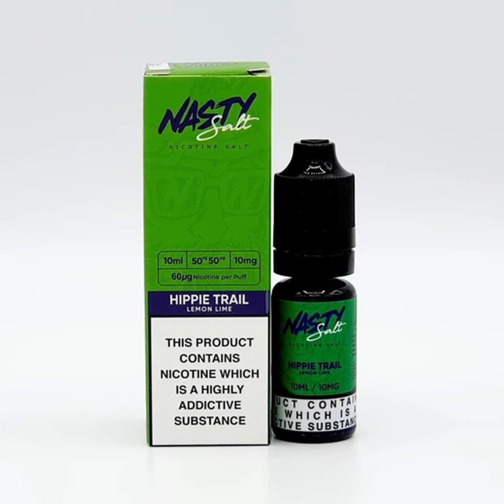 10mg Hippie Trail Nic Salt E-Liquid by Nasty Juice | 10ml | Wolfvapes