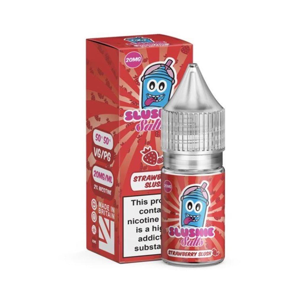 20mg Slushie Salts Strawberry Slush Nic Salt 10ml | 3 Pack | Wolfvapes