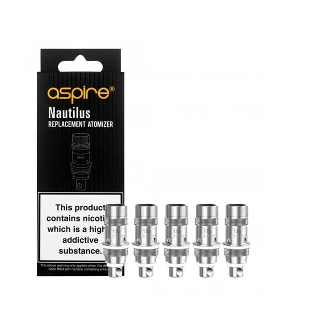 1.6 Ohm Aspire Nautilus BVC Coils | Pack Of 5 | Wolfvapes