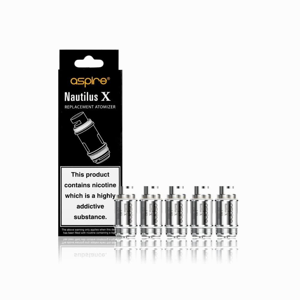 1.5Ohm Aspire Nautilus X Coils | 5 Pack | Wolfvapes
