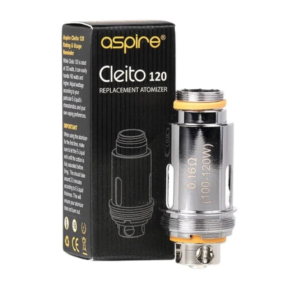 0.16 OHM Aspire Cleito 120 Mesh Coils | Aspire Cleito 120 tank | Wolfvapes