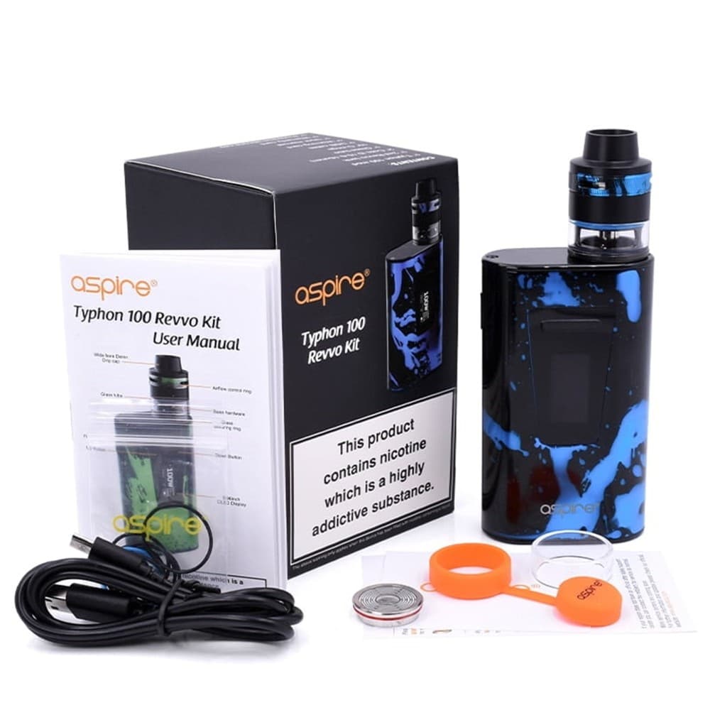 Blue Genuine ASPIRE Typhon Revvo | Aspire Starter Revvo Kit | Wolfvapes