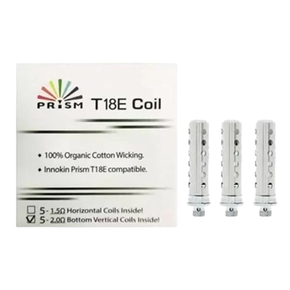 2.0Ohm Innokin Endura Coils T18E | 5 Pack | Wolfvapes