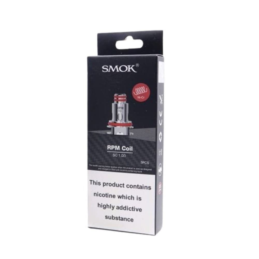 1.0OHM RPM SC COIL SMOK RPM Replacement Coils | 5 Pack | Wolfvapes