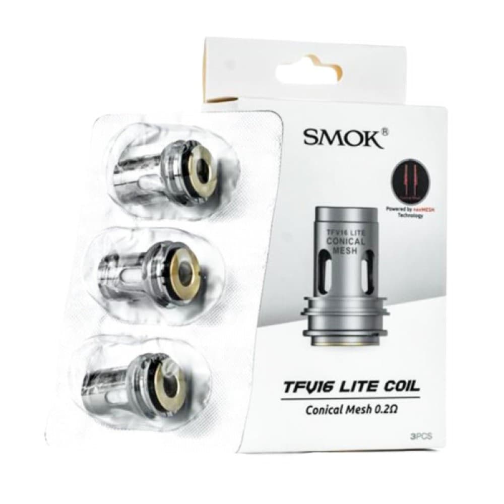 0.2OHM CONICAL MESH Smok TFV16 Lite Replacement Coils | 3 Pack | Wolfvapes