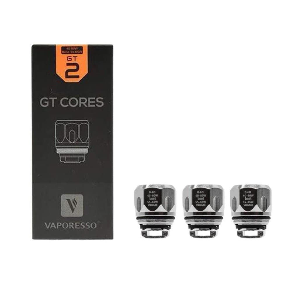 GT2 0.4 OHM Vaporesso GT Core Coils | 3 Pack | Wolfvapes