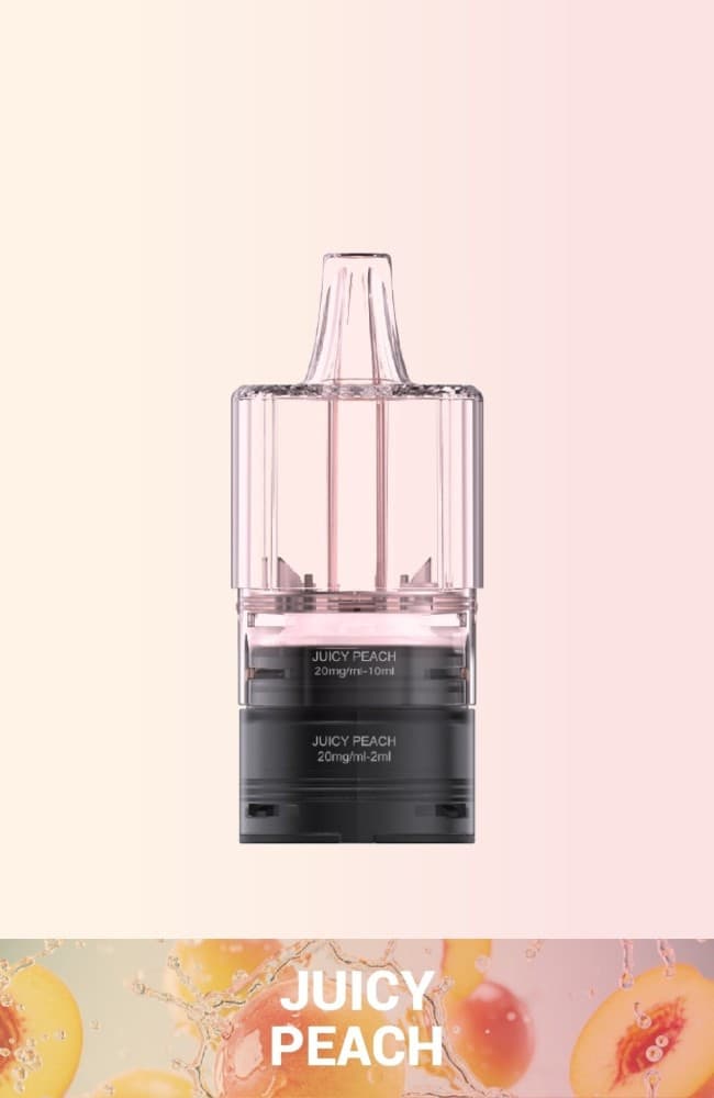 Juicy Peach Uwell Viscore Pro+ 40k Replacement Pods Box of 10