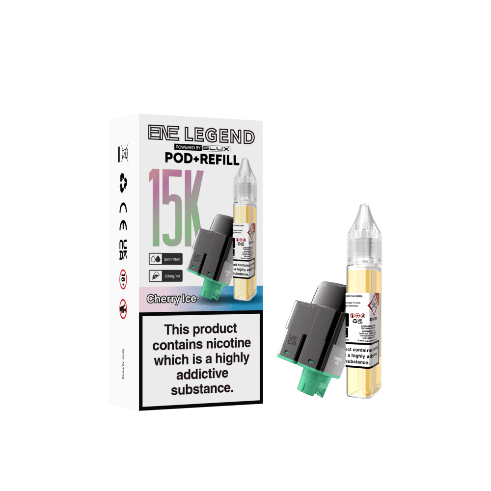 Cherry Ice Elux ENE Legend 15k Replacement Pods Pack of 5