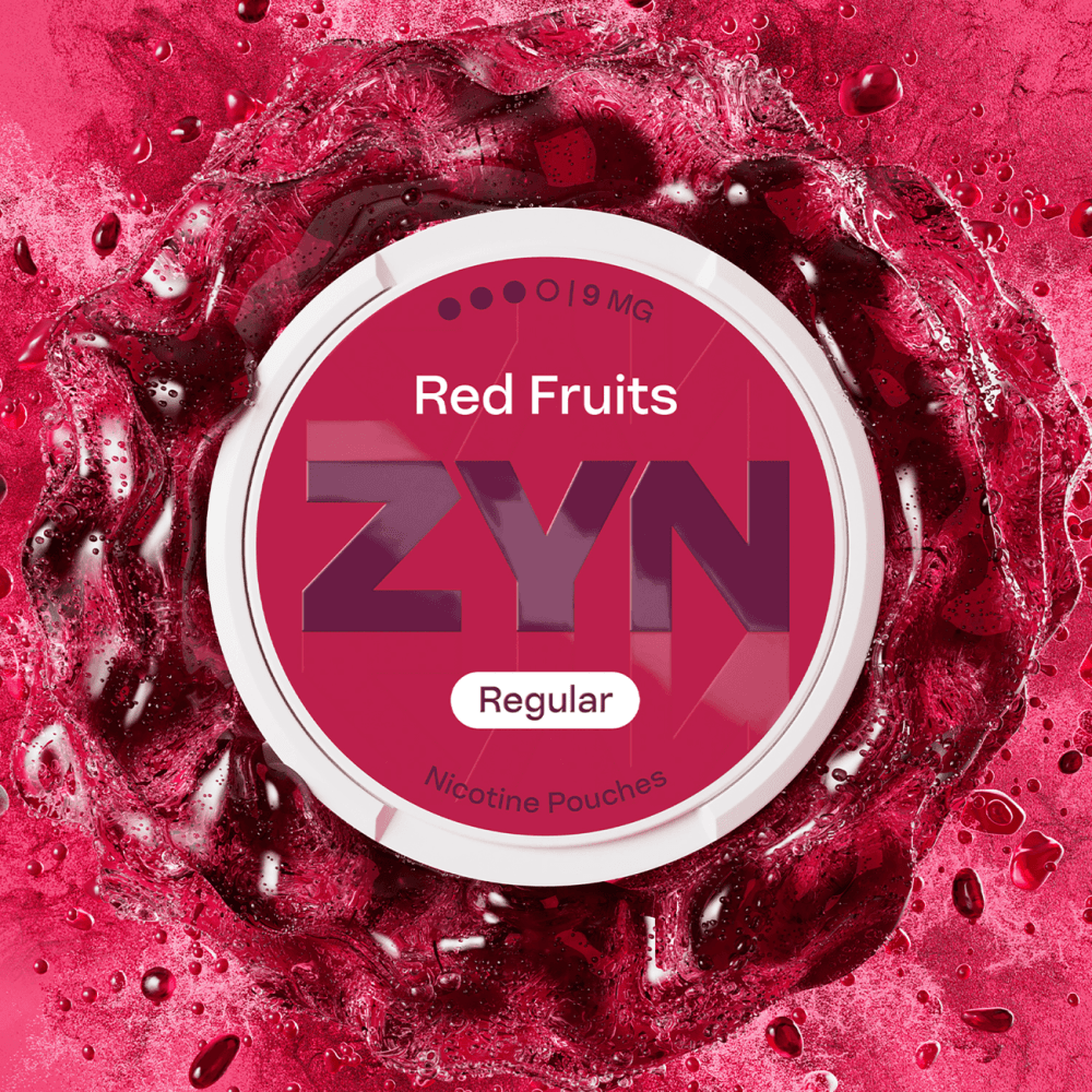 Red Fruits / 9mg ZYN Nicotine Pouches Pack of 5