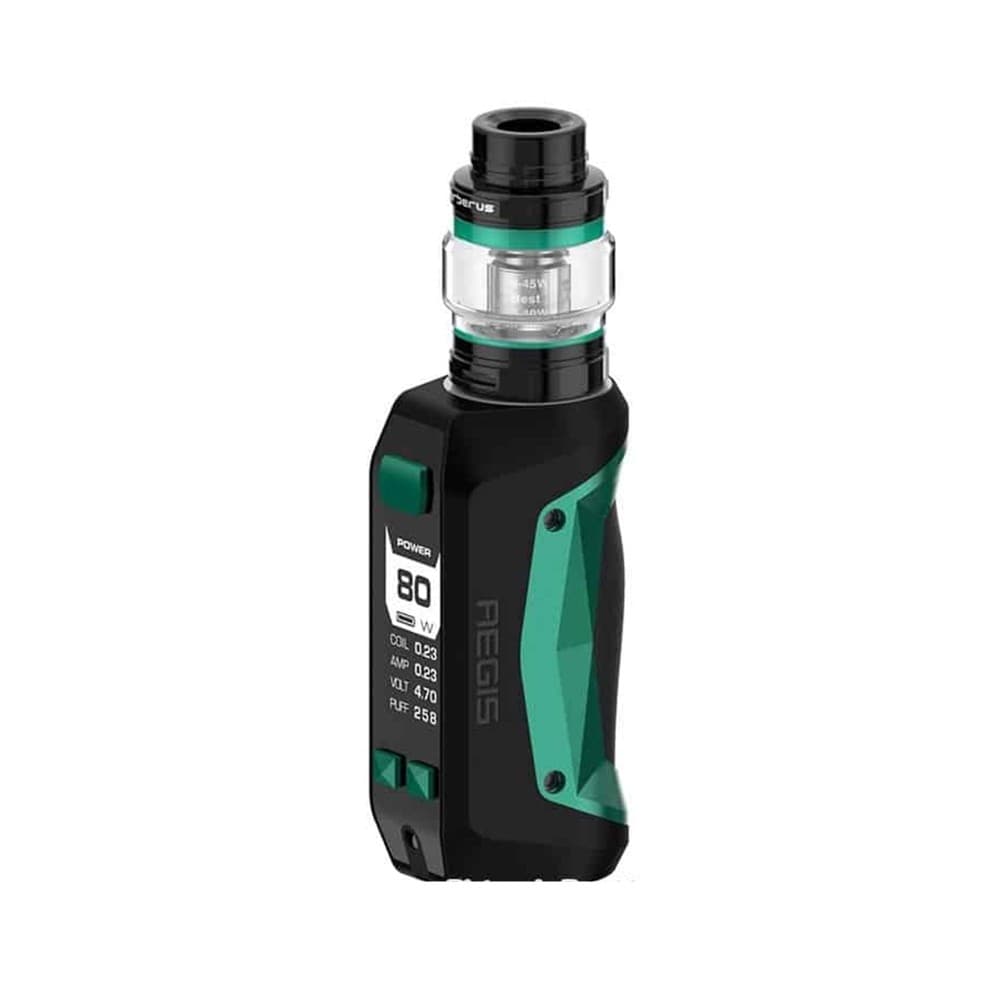 Black Green Geekvape Aegis Mini Kit | 80W | Wolfvapes