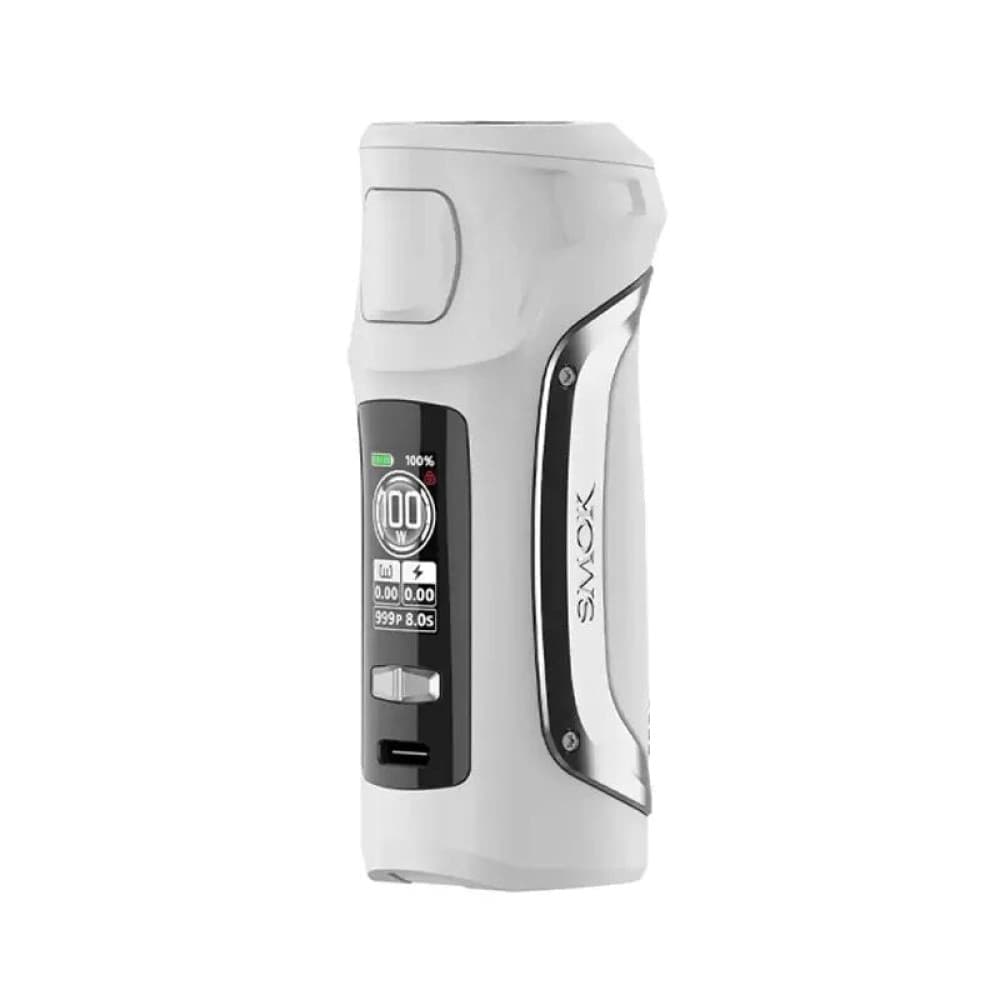 Matte White Smok Mag Solo Mod 100w