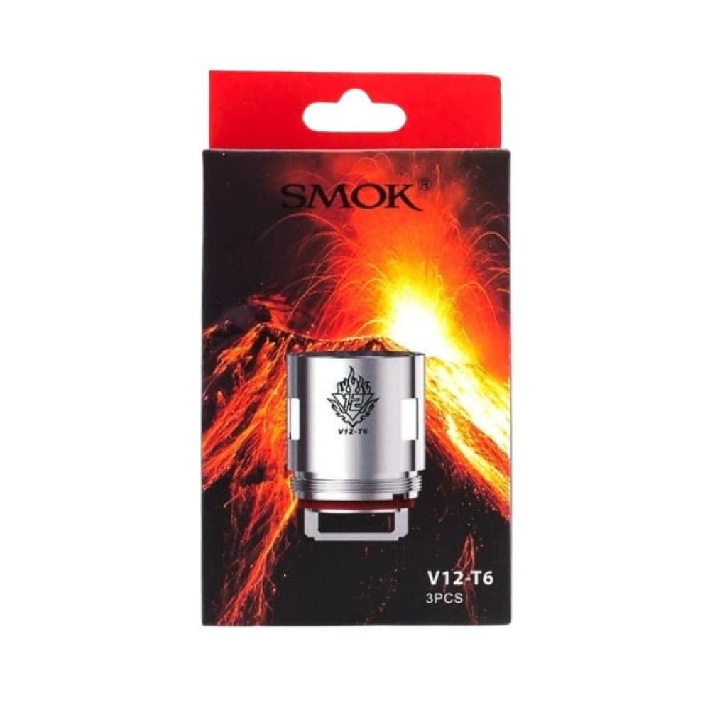 V12-T6 SMOK TFV12 Tank Replacement Coils | 3 Pack | Wolfvapes