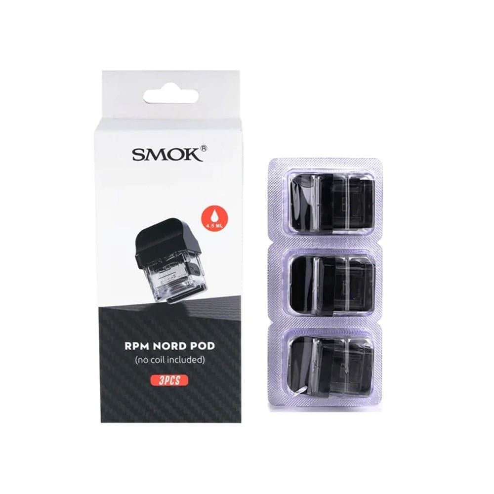 NORD POD SMOK RPM 40 Replacement Pods | RPM Replacement Pod By Smok 3 pack | Wolfvapes