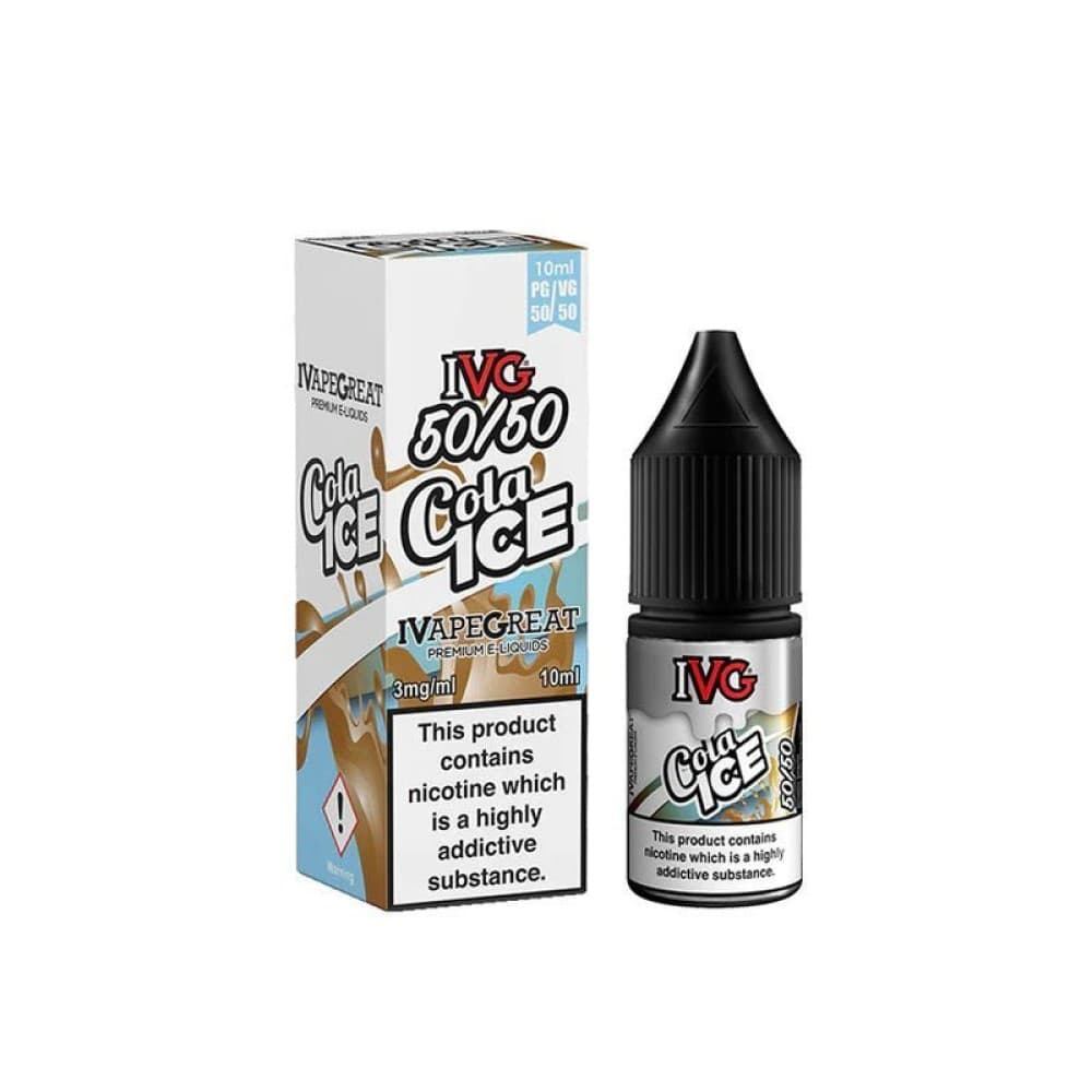 Cola Ice / 12mg IVG 50/50 10ml Nic Salt E-Liquids 12mg & 18mg Box of 10