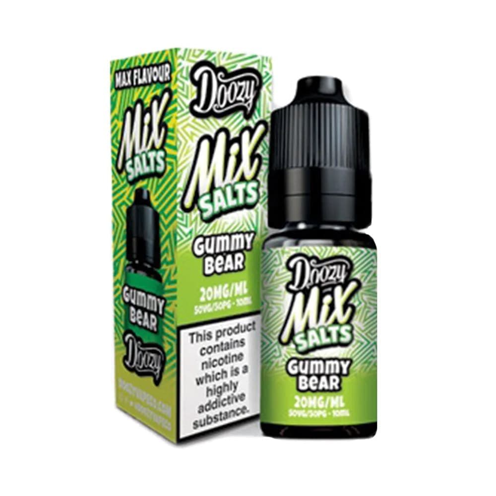 10mg / Gummy Bear Doozy Mix Nic Salt 10ml E-Liquid Box of 10