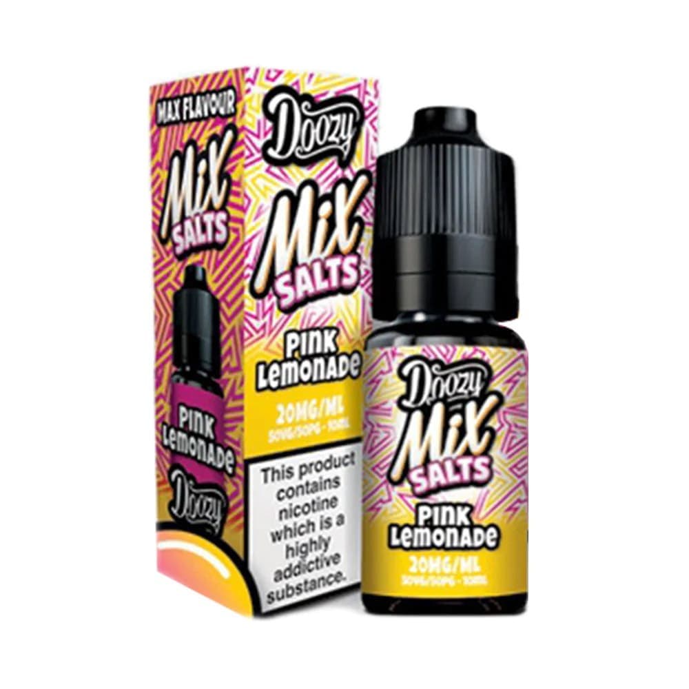 10mg / Pink Lemonade Doozy Mix Nic Salt 10ml E-Liquid Box of 10