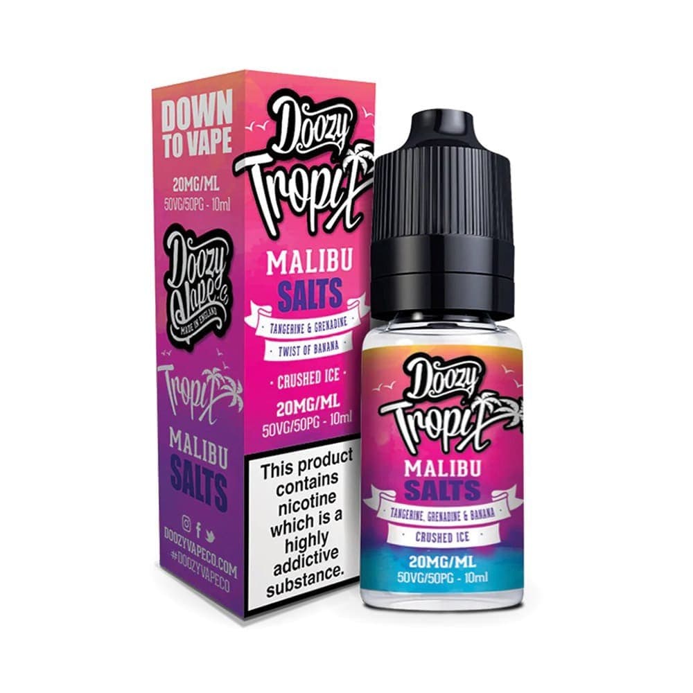 10mg / Malibu Doozy Vape Nic Salt 10ml E Liquid Box of 10