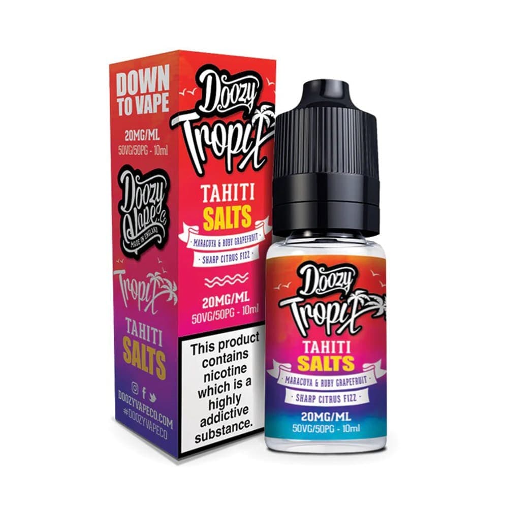 10mg / Tahiti Doozy Vape Nic Salt 10ml E Liquid Box of 10