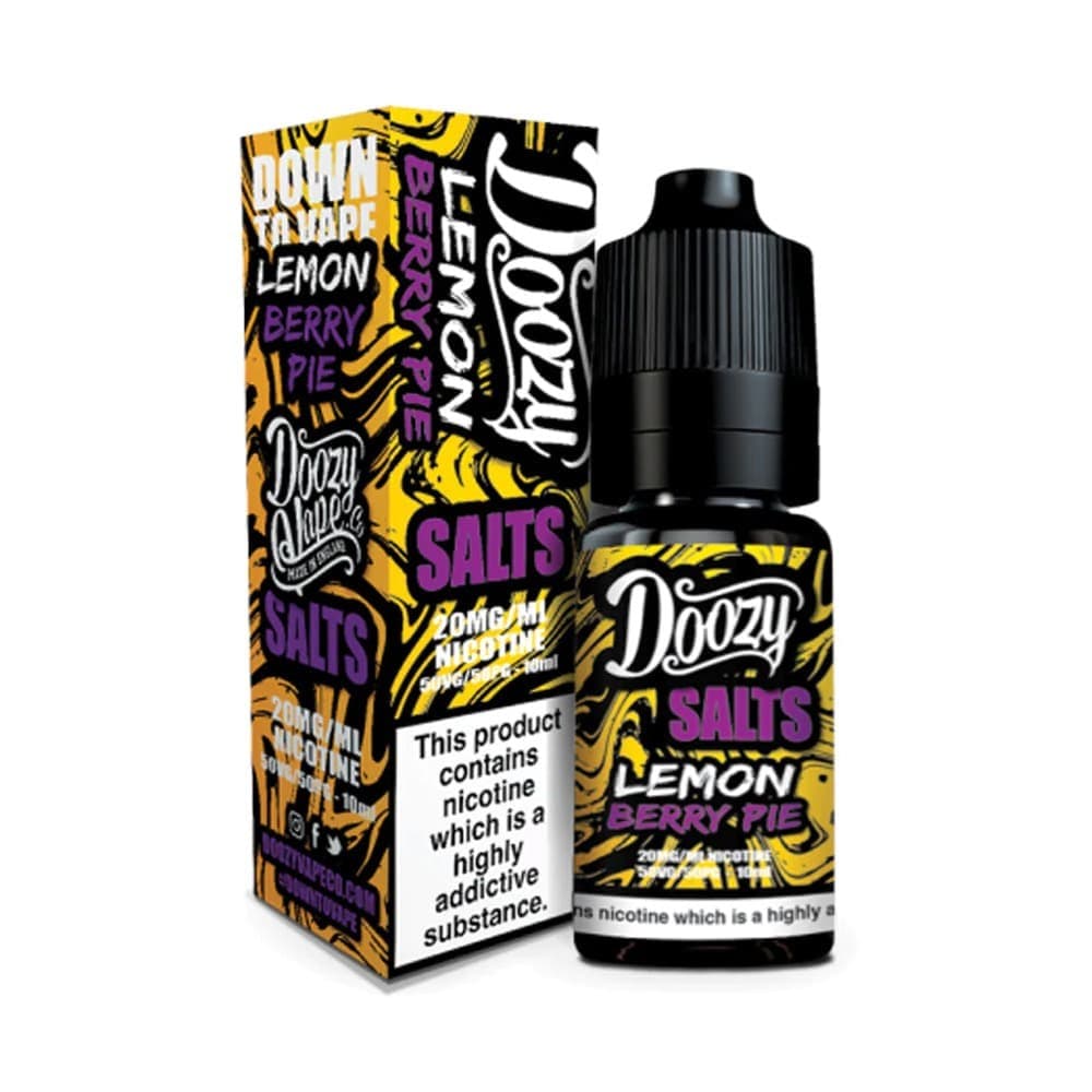 10mg / Lemon Berries Pie Doozy Vape Nic Salt 10ml E Liquid Box of 10