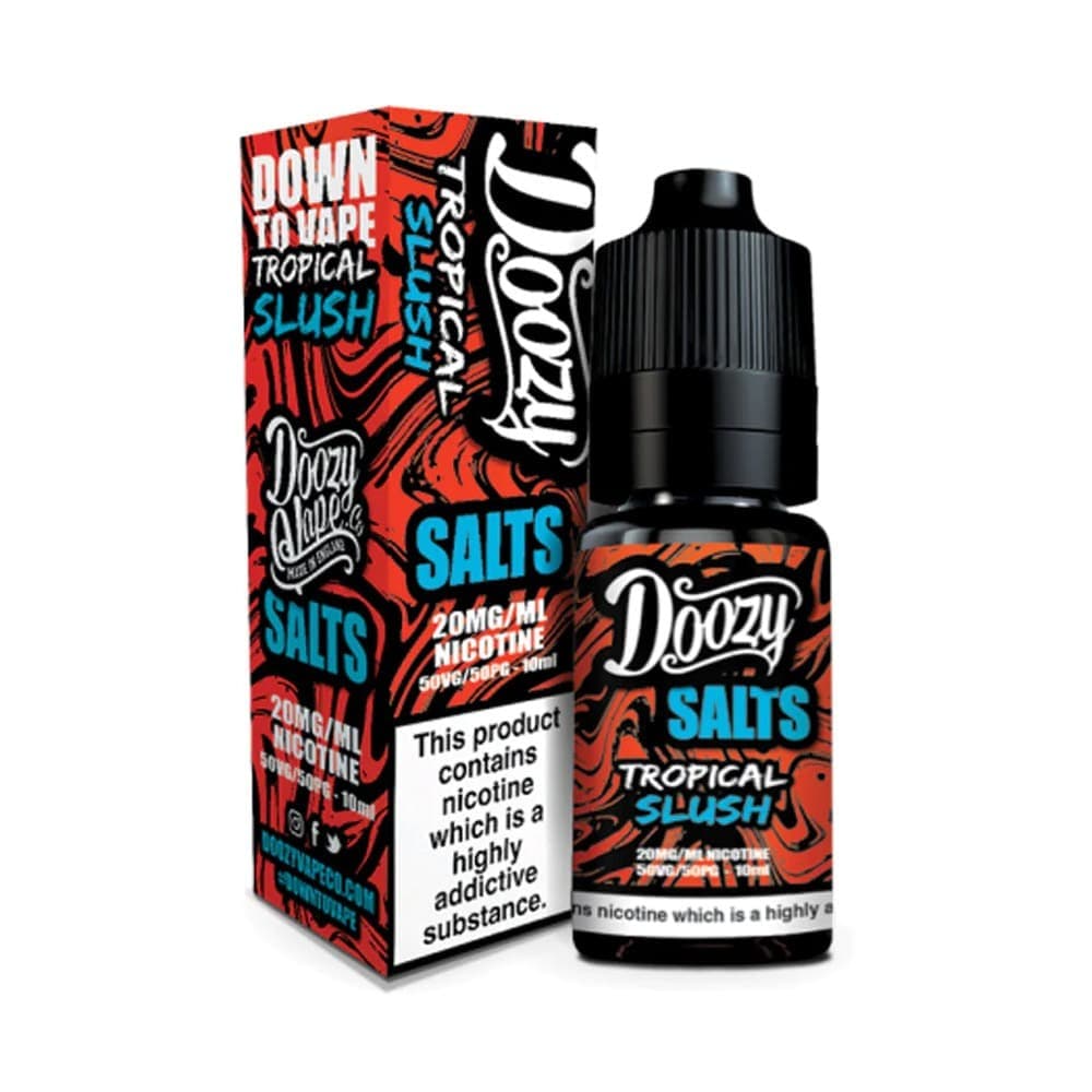 10mg / Tropical Slush Doozy Vape Nic Salt 10ml E Liquid Box of 10