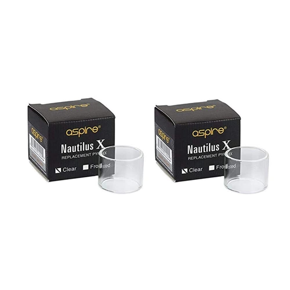 2 Pack Aspire Nautilus X Replacement Glass Tube | 1 Pack | Wolfvapes