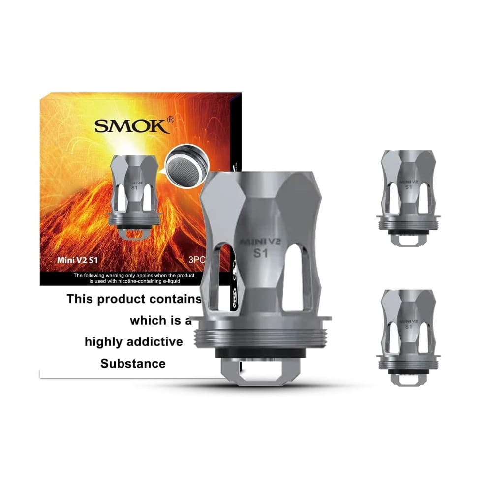 V2 S1 0.15 ohm SMOK V8 MiniBaby V2 S2 Coils 0.15 ohm | 2 Packs | Wolfvapes