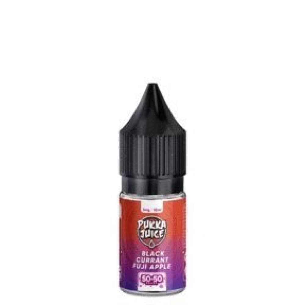 10mg / Black Currant Fuji Apple Pukka Juice 10ML Nic Salt (Pack of 10)