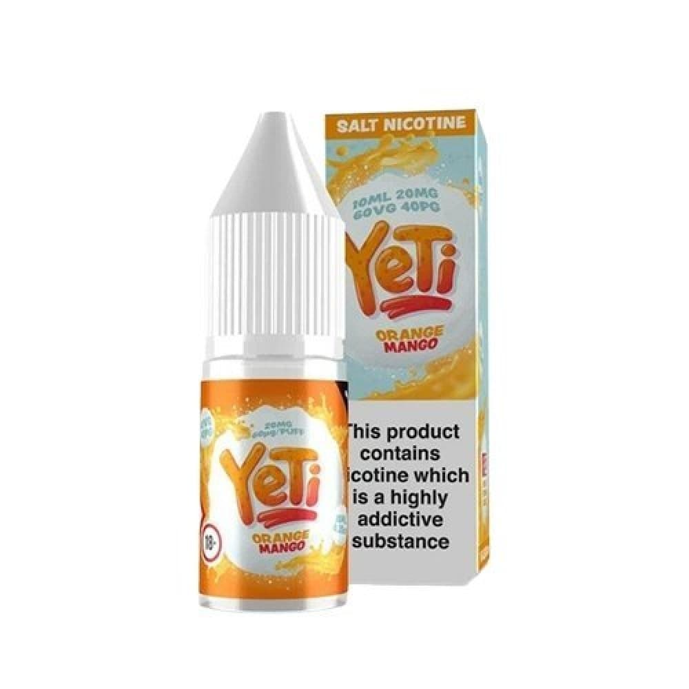 Orange Mango / 10mg Yeti 10ml Nic Salt (Pack of 10)