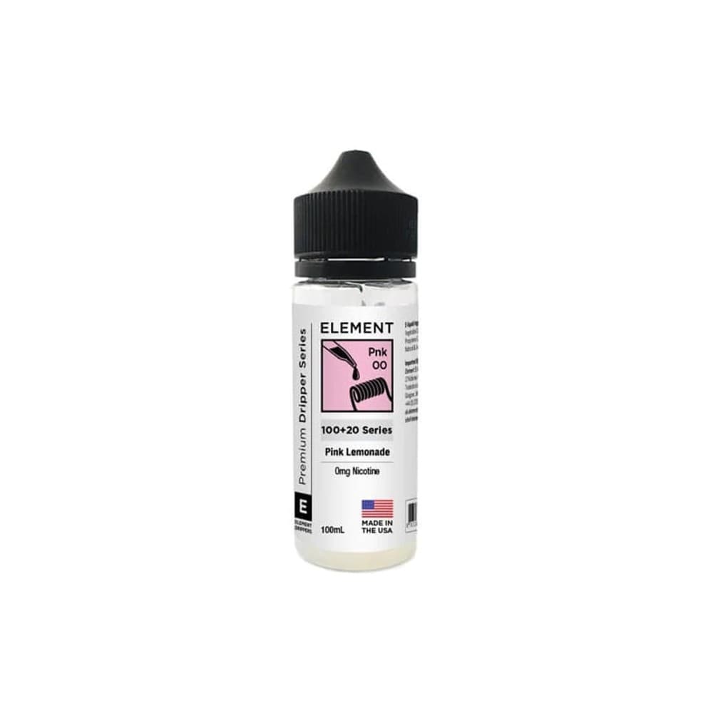 PINK LEMONADE DRIPPER Element Dripper Series Shortfills 100ml | 0mg | Wolfvapes
