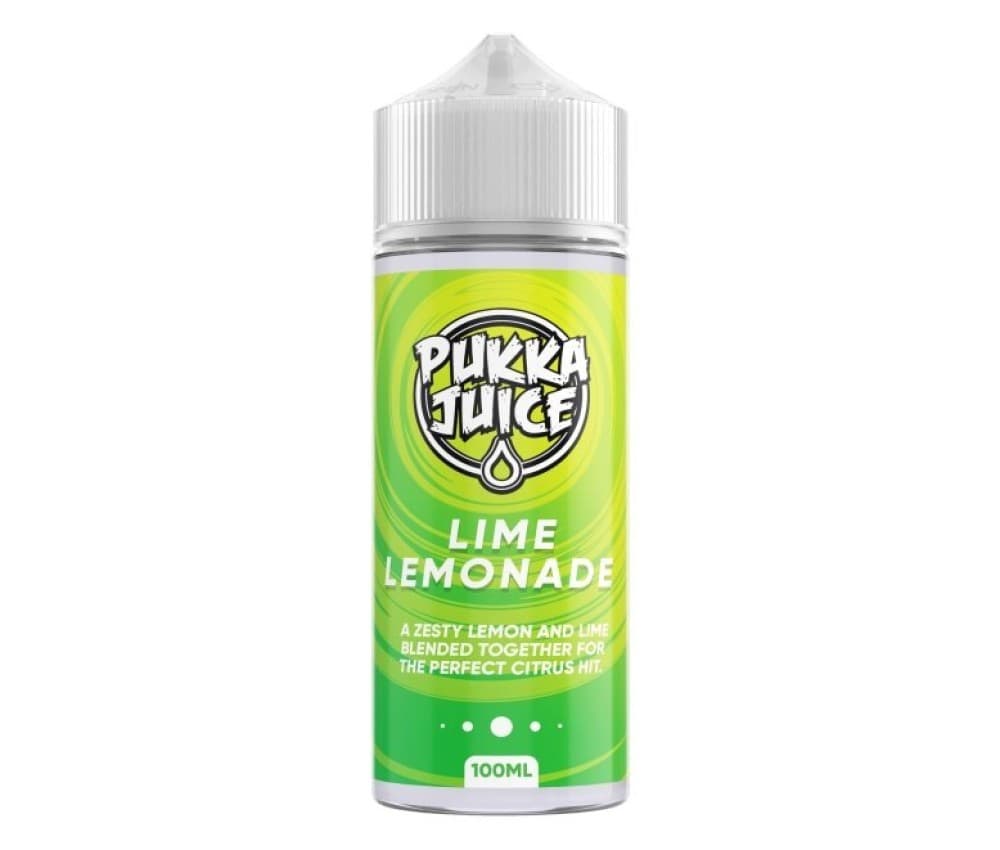 Lime Lemonade Pukka Juice 100ml Shortfill E-liquids