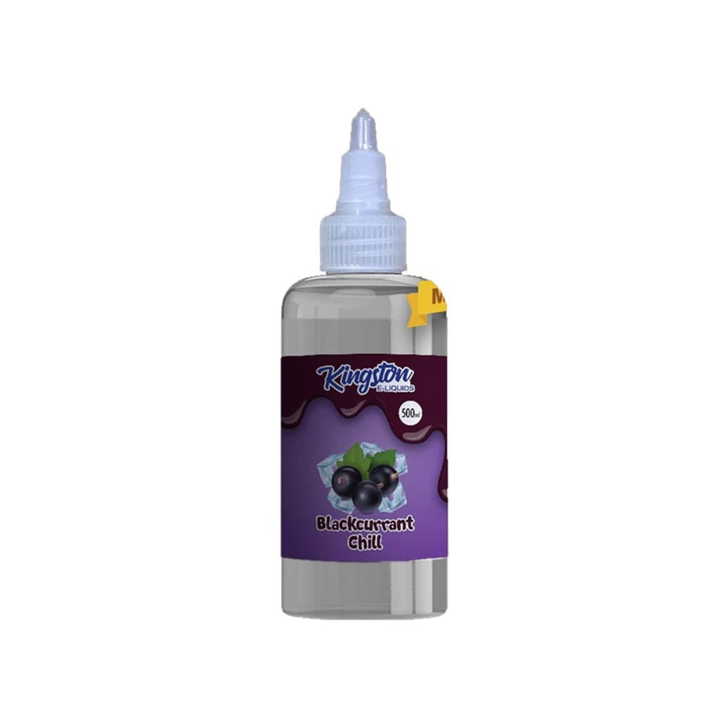 Blackcurrent Chill Kingston E Liquid 500ml | 0mg | Wolfvapes