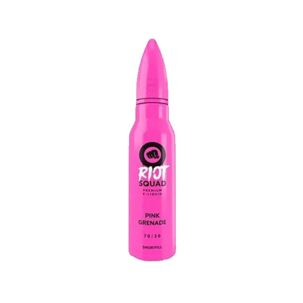 Pink Grenade Riot Squad Shortfill E-Liquid | 50ml | Wolfvapes